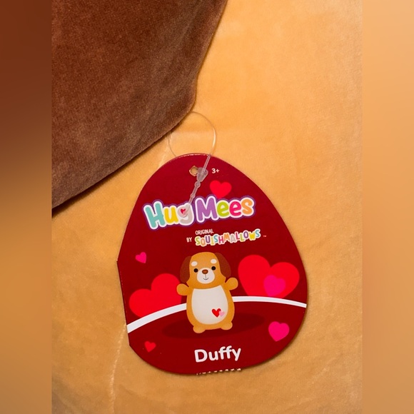 Duffy the Dog 2023 Valentine's Day 26" Hugmee Squishmallow - Picture 4 of 6